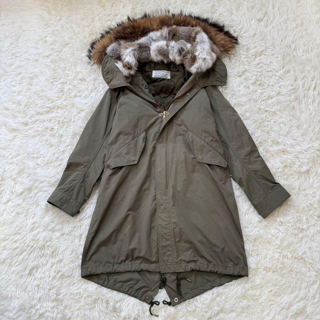 【美品】Deuxieme Classe M65モッズコート ファー ライナー付