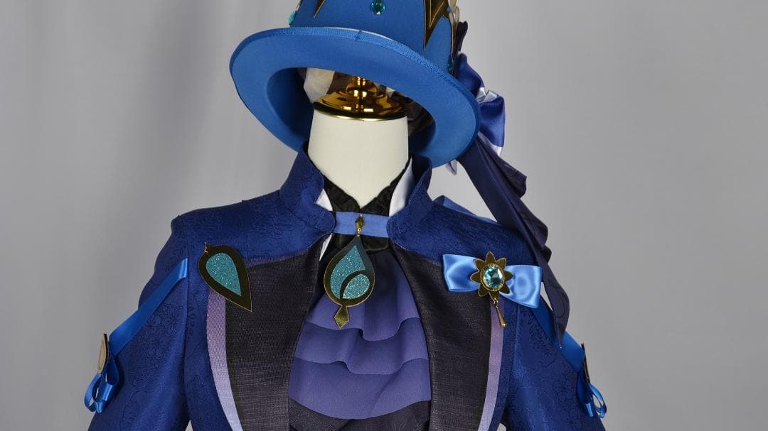 【値下げ　靴付き　即納フルセット】原神 フリーナ コスプレ衣装　ウィング