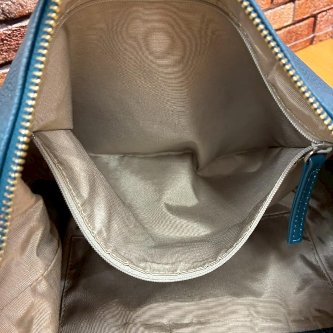 ♥【472】傳濱野　ワン　ショルダー　バッグ　レザー