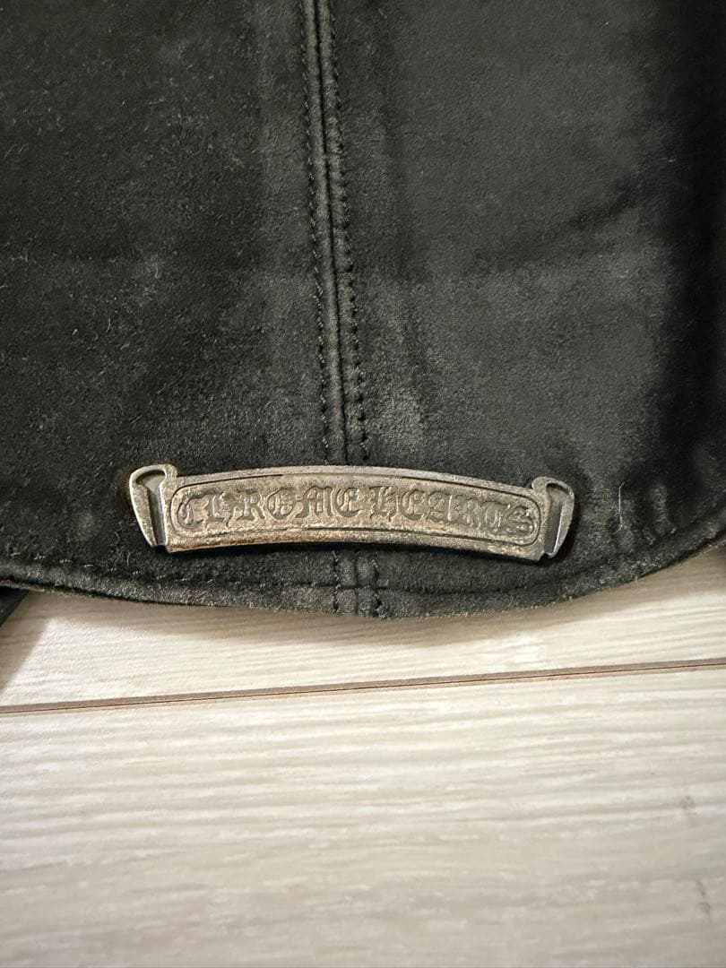 CHROME HEARTS クロムハーツ スエードレザーベスト M オールド
