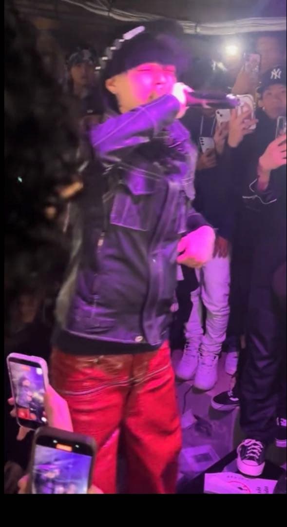 goar.archive クロコ レザー origami着用