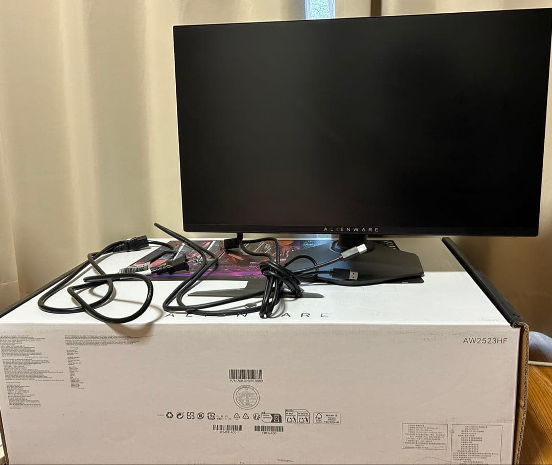AW2523hf 25インチ360hz ALIENWAREゲーミングモニター