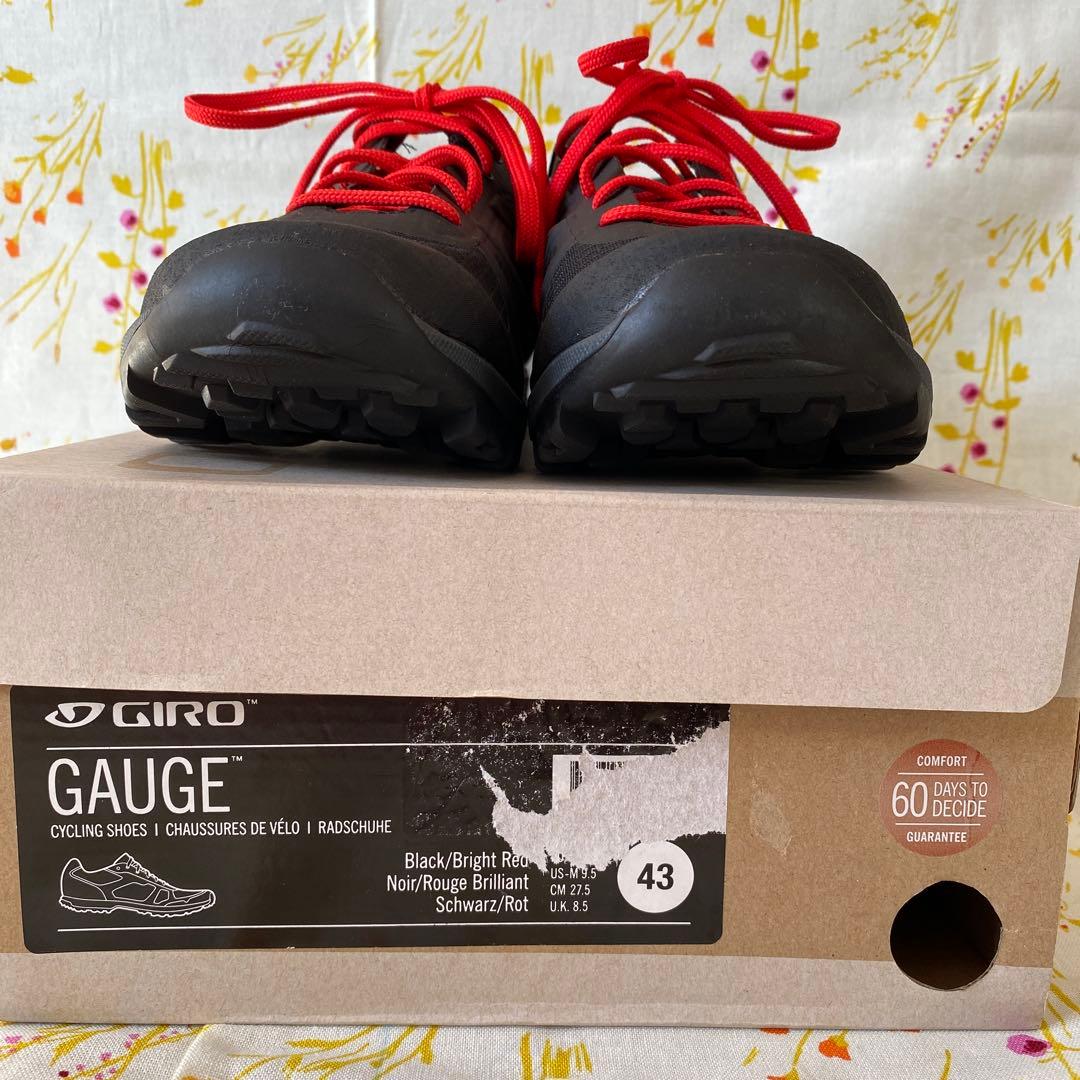 【新品】GIRO gauge us43 27.5cm SPD: 歩き易し