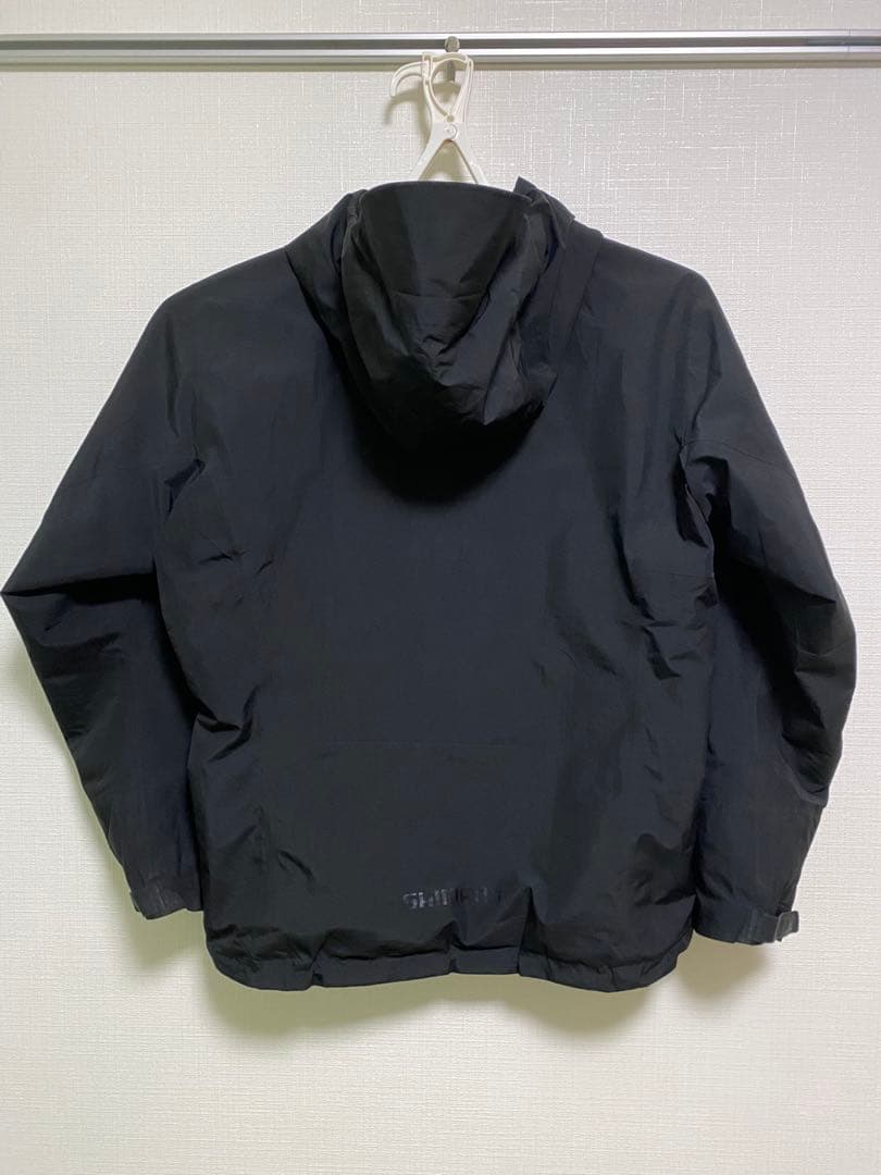 [シマノ] ゴアテックス ウォームレインジャケット ブラック M RB-01JU