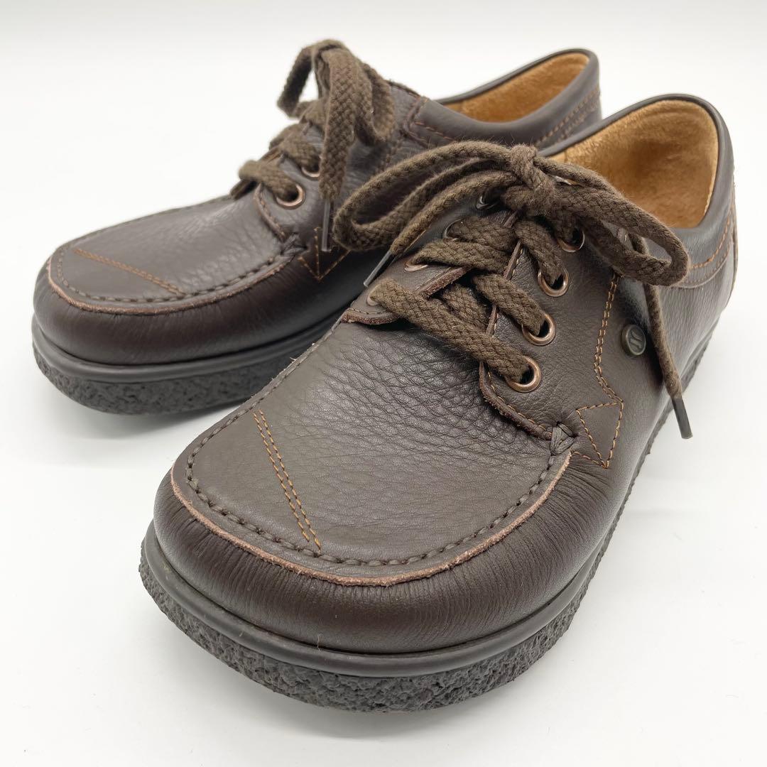 【極美品】jacoform ヤコフォーム コンフォートシューズ レザー 22.5