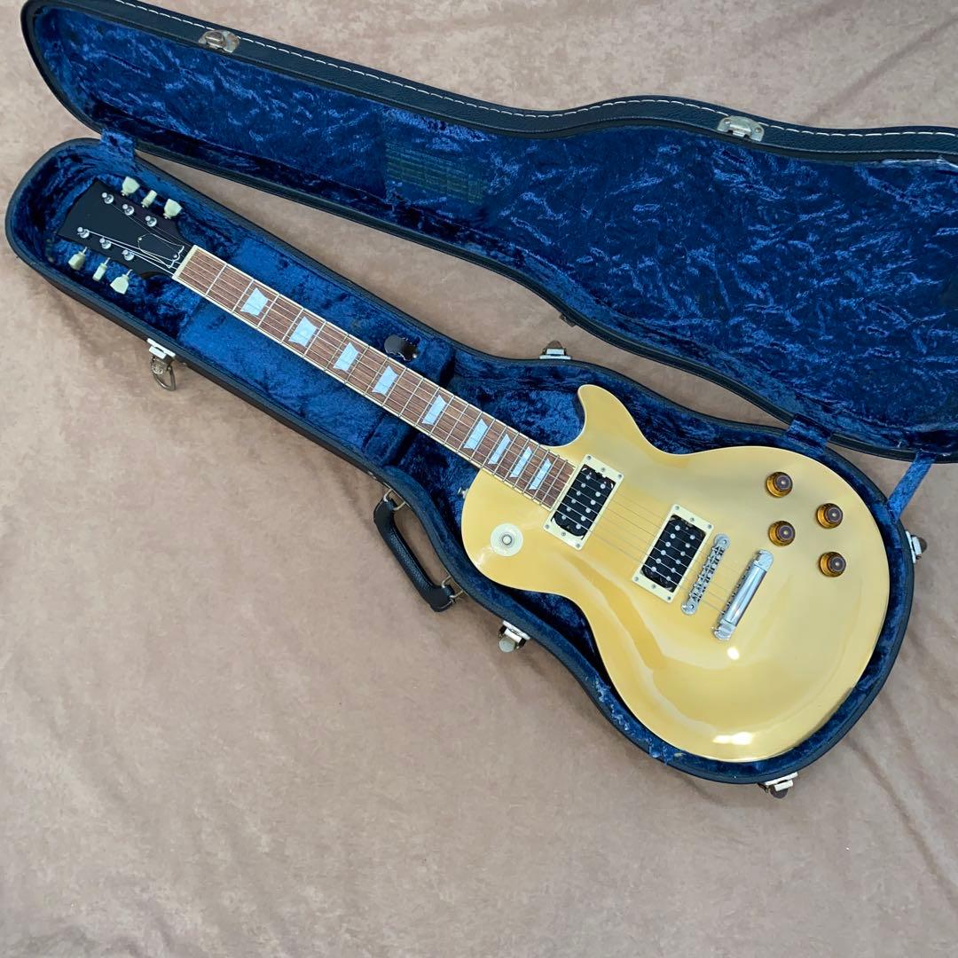国産？ 詳細不明 良質 レスポールタイプ ゴールドトップ ディープジョイント