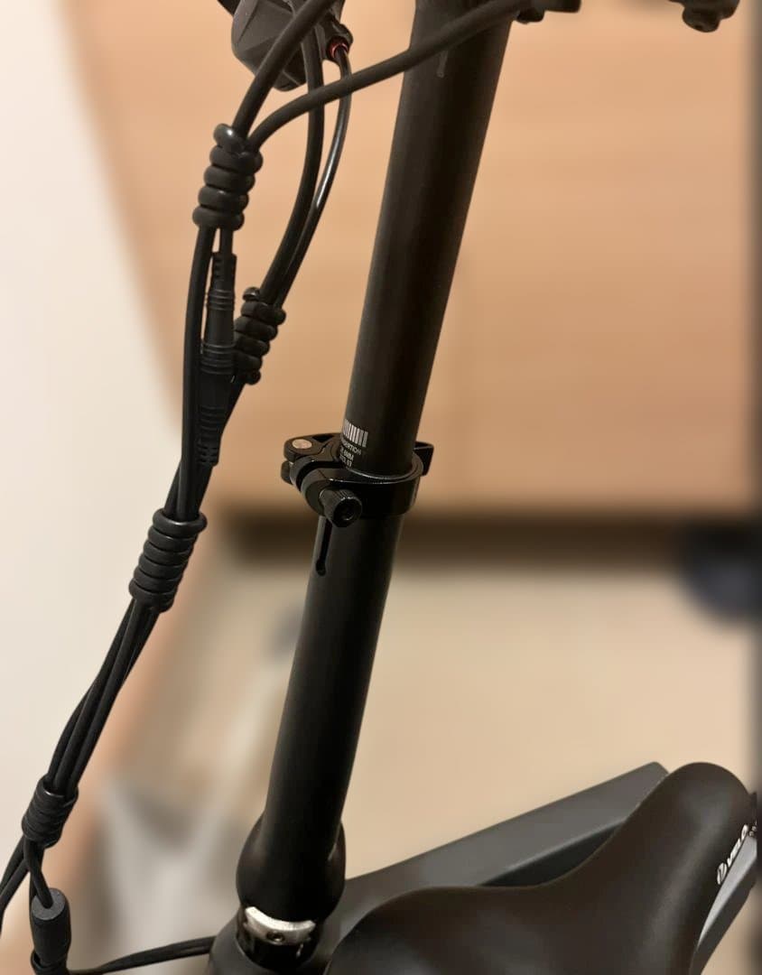 VELMO PEGASUS 電動アシスト折りたたみ自転車 純正リアキャリア付