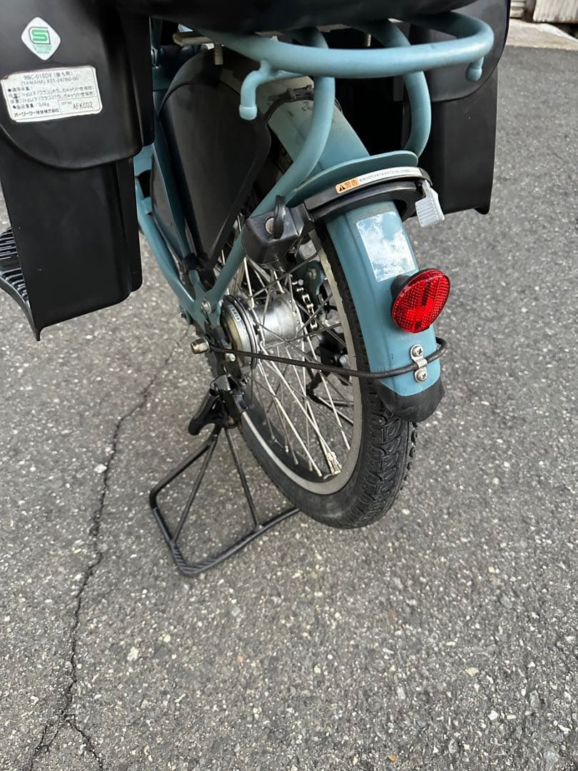 人気な車種　ヤマハパスバビー　子供乗せシート付き　20インチ電動アシスト自転車