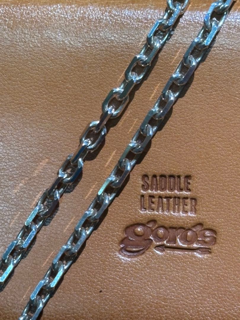 タッカーgoro's 太角ロングチェーンのみ(約70cm)SVチェーンのみ