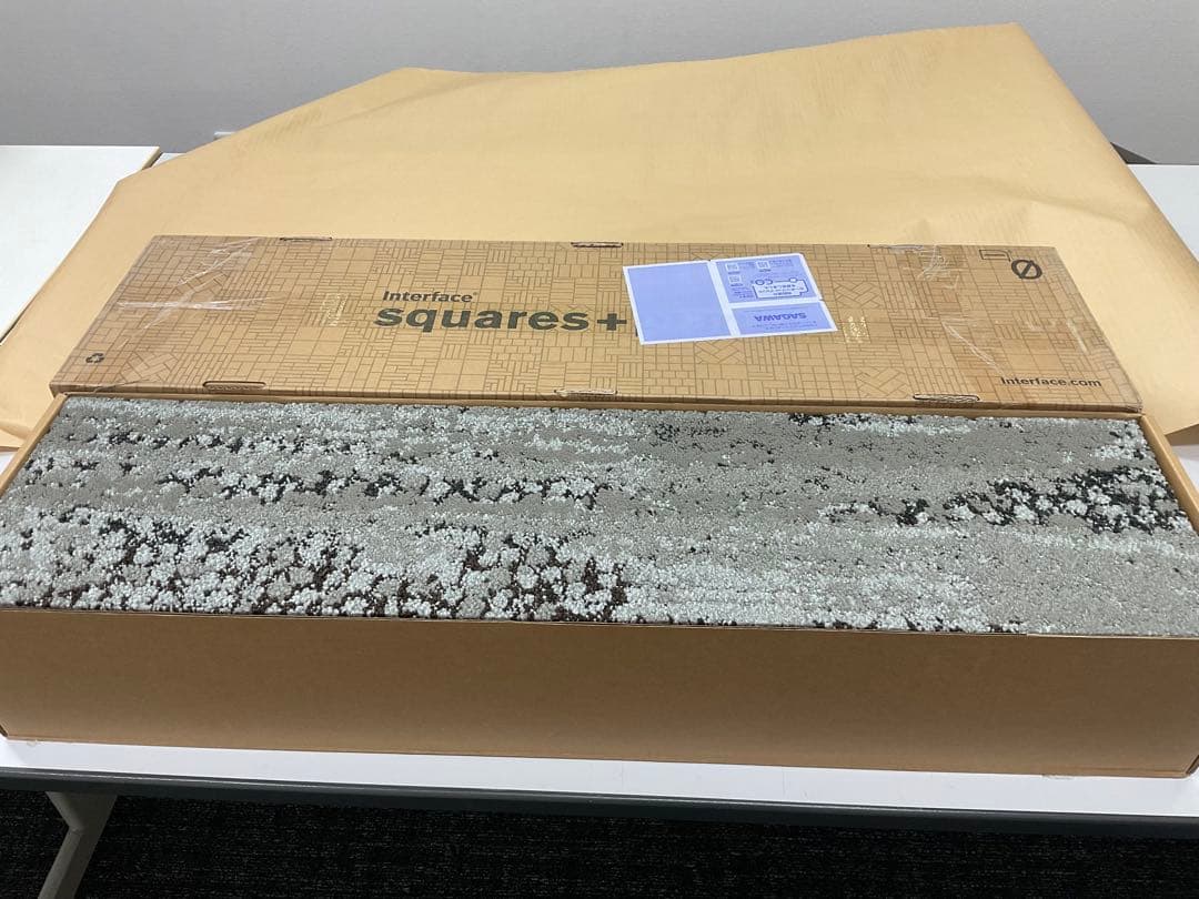 Interface HN850 タイルカーペット Nickel 5.00㎡