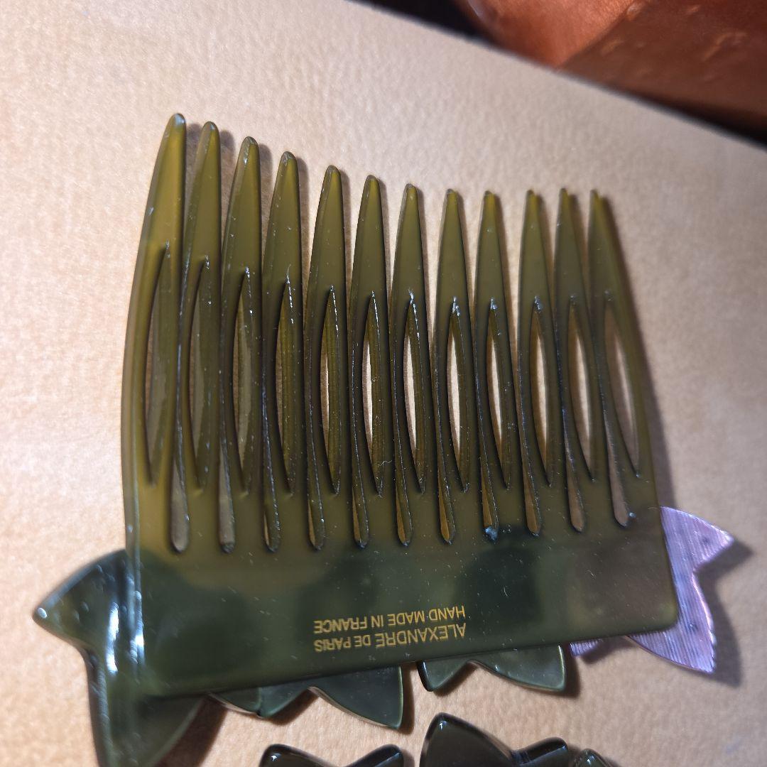 ALEXANDRE DE PARIS ヘアコーム 2個セット