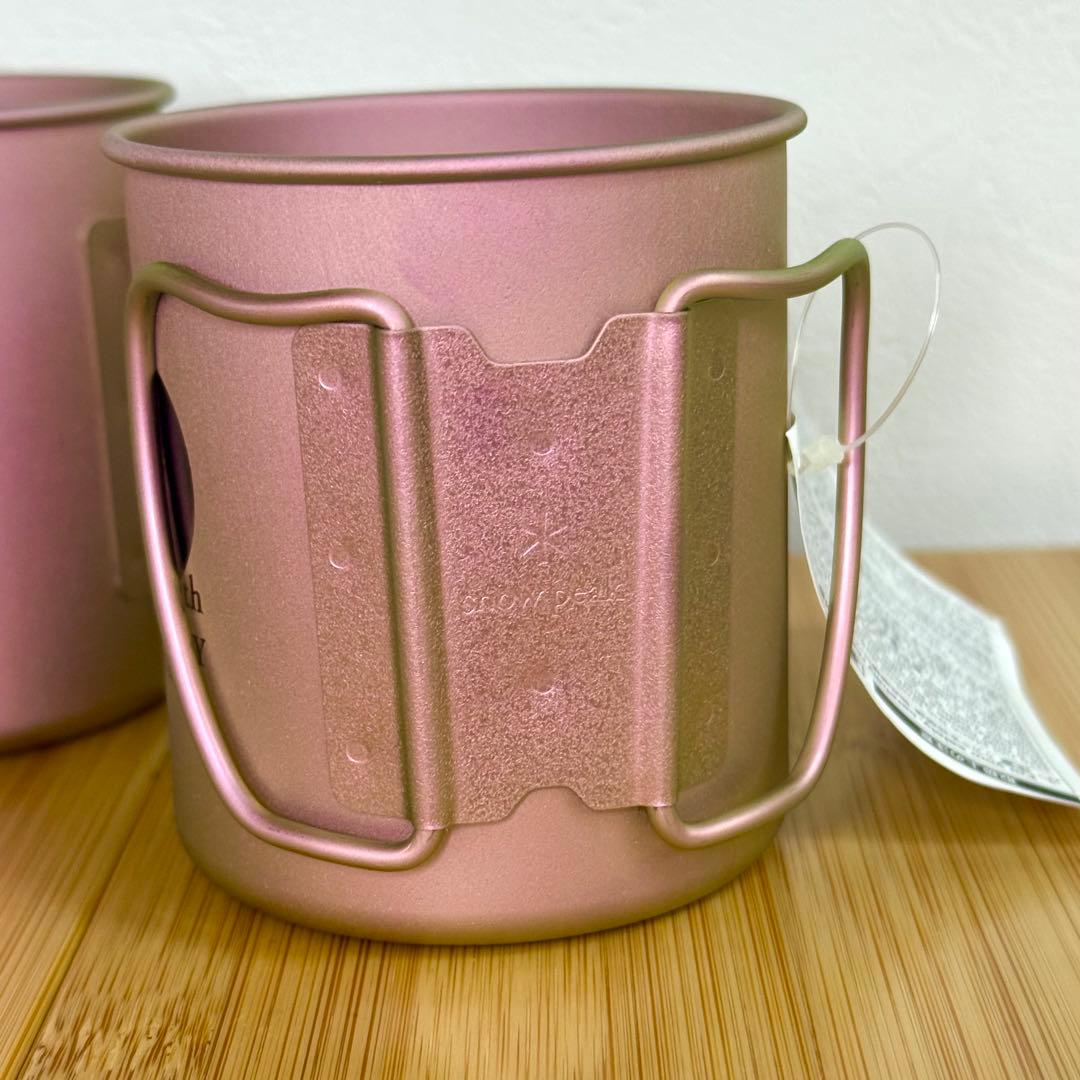 【2個セット】peak 台湾 10周年 限定 チタンシングルマグ 300