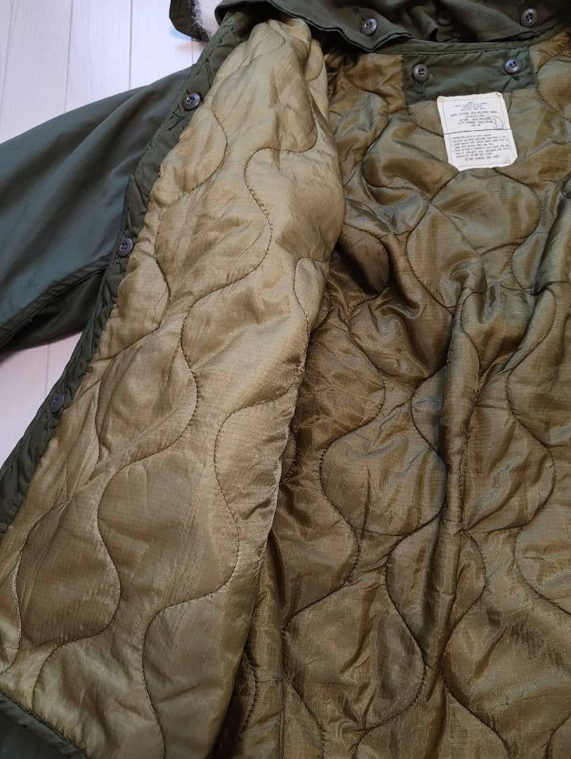 70s 80s M-65 フィッシュテールパーカー フルセット 米軍実物