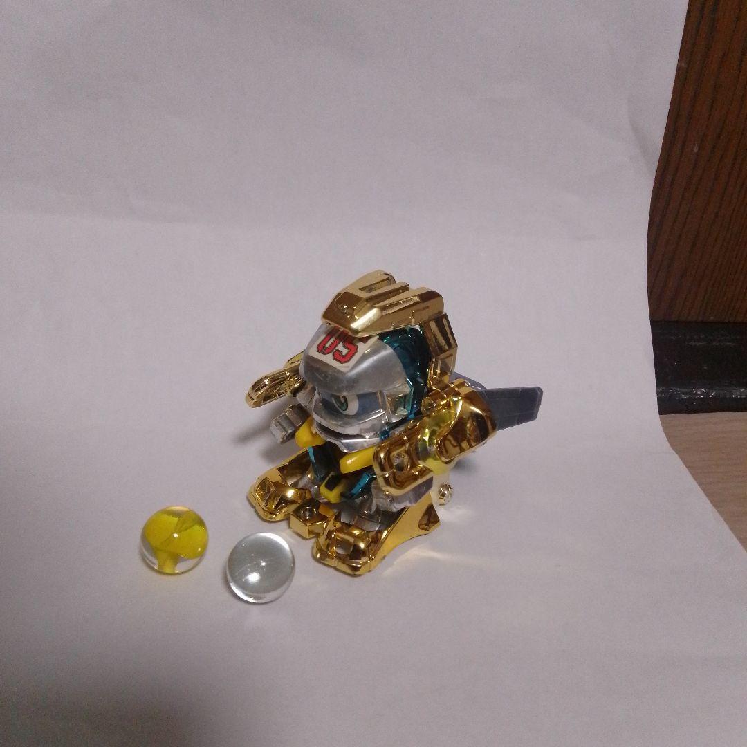 【スーパービーダマン】ファイティングフェニックス銀メッキバージョン　金色OSギア