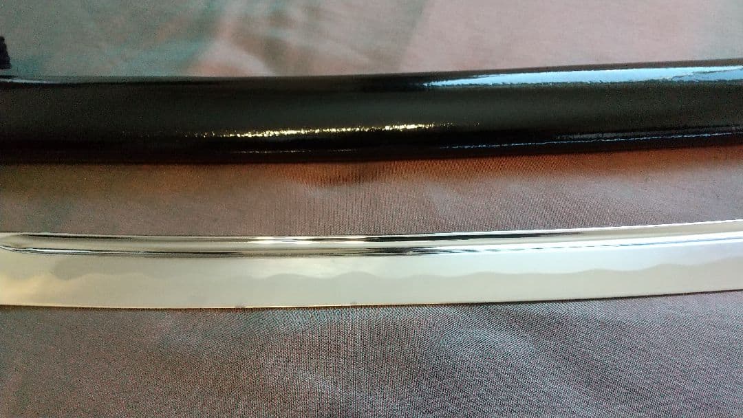 【樋入り互の目刃紋】模造刀 舞踊 模擬刀 拵え 喰出し鍔 刀剣 日本刀 刀