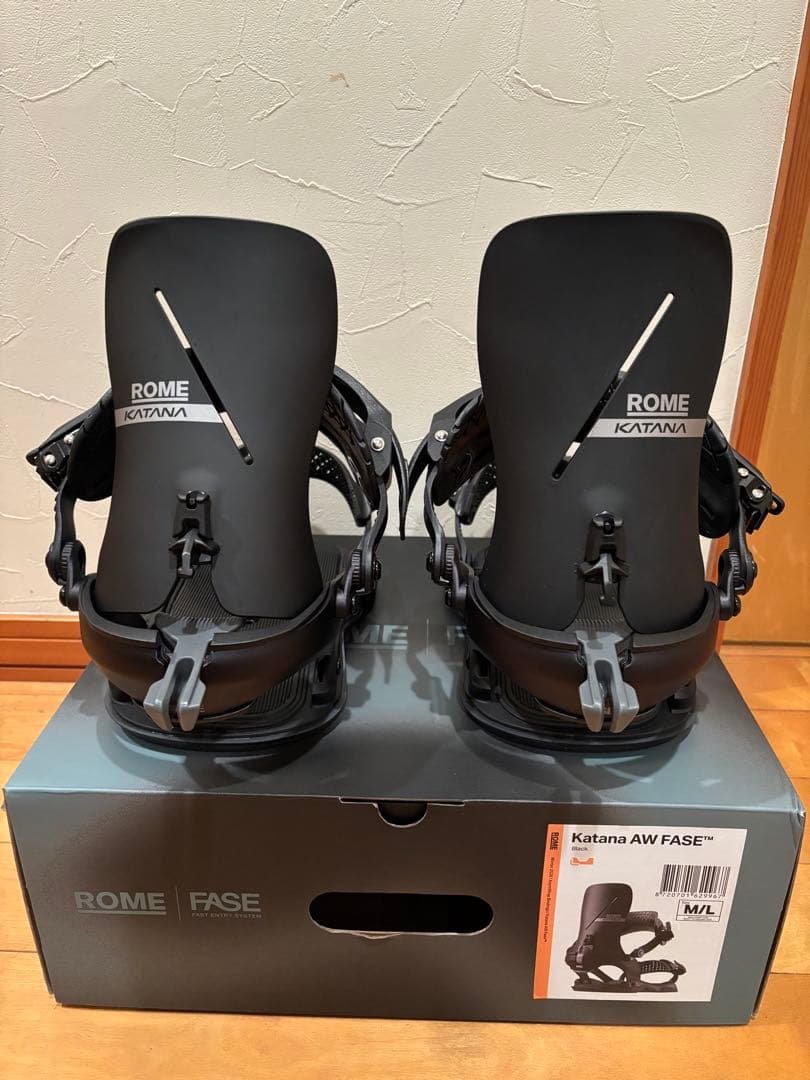 ROME Katana AW FASE ビンディング M/L ブラック