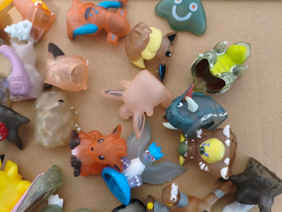 ポケモン指人形　クリアのみ　約45体　まとめ売り　レア　希少