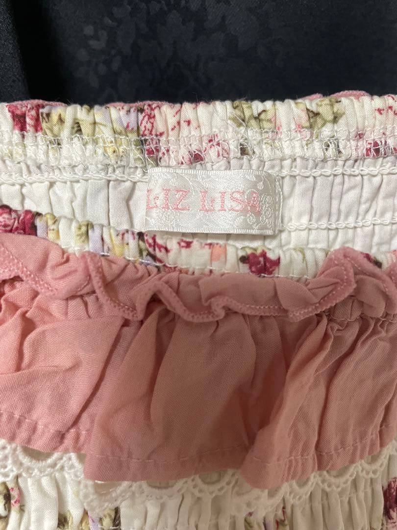 LIZLISA リズリサ ピンク 花柄　y2k 平成　バレエコア　ワンピース