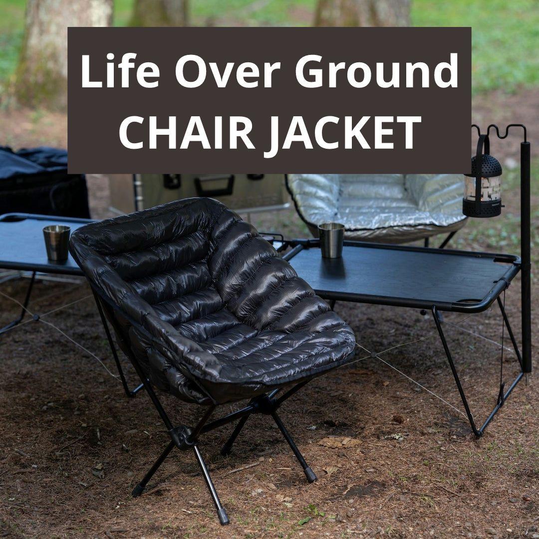 LOG CHAIR JACKET NYLONチャコール チェアジャケット ログ