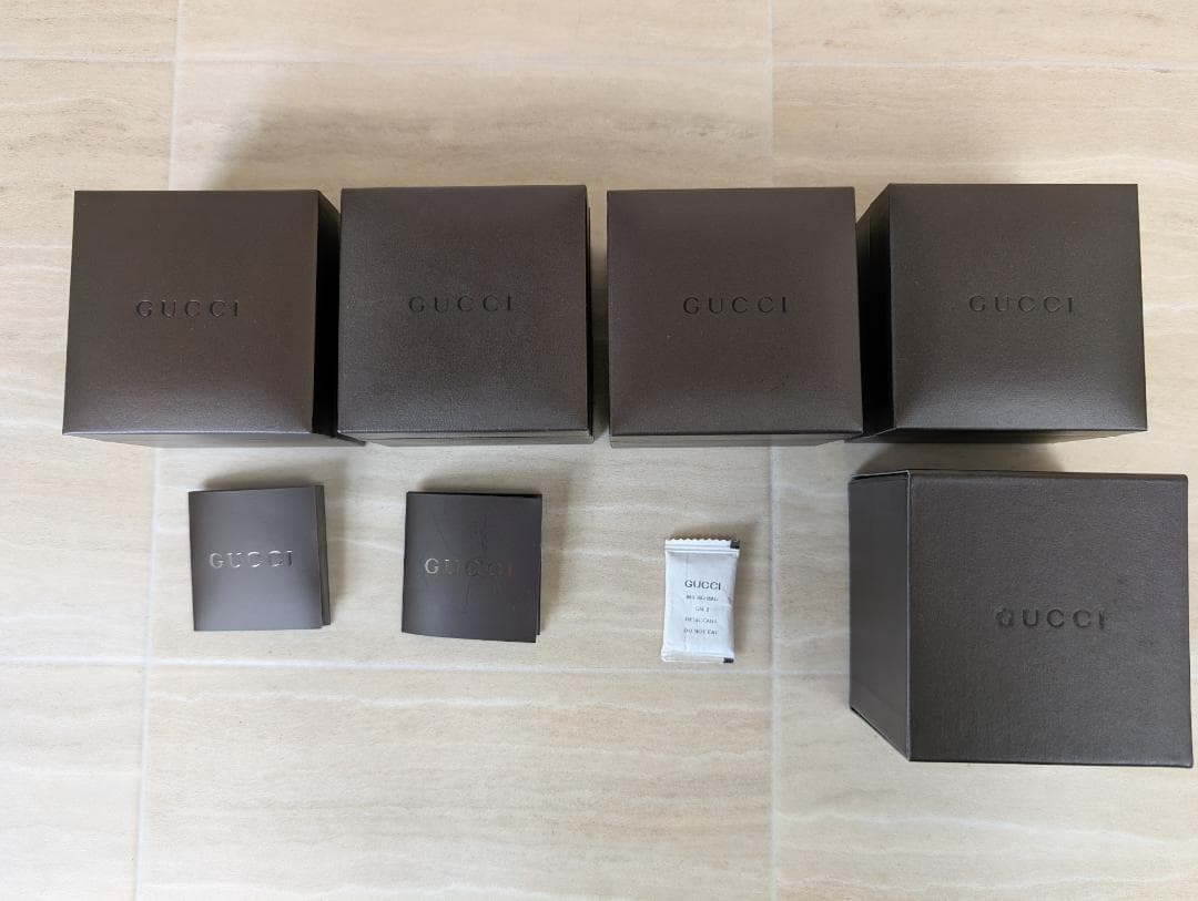 まとめ売り　GUCCI　グッチ　空箱　空き箱　ボックス　アクセサリー　ケース