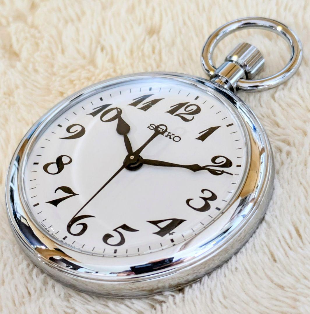 鉄道時計 SEIKO鉄道懐中時計JR東日本仙台(稼動品) 雑貨3110笑店