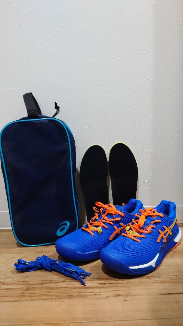 【新品同様】アシックス ゲルレゾリューション9 オールコート 26.5cm 2E