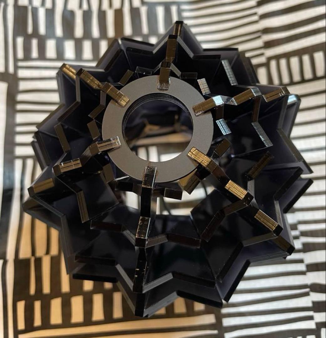 ベルクロート ぼたん BOTAN ブラック