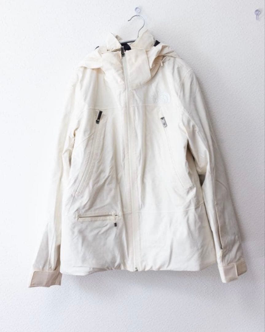 The North Face レナドジャケットホワイト スキーウェア　スノボ