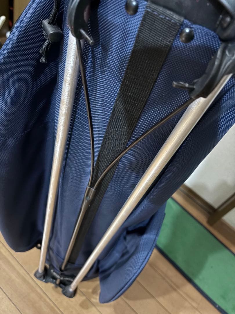 サンマウンテン　BRIEFING ネイビー キャディバッグ　スタンド