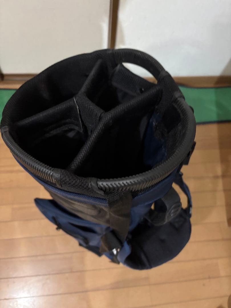 サンマウンテン　BRIEFING ネイビー キャディバッグ　スタンド