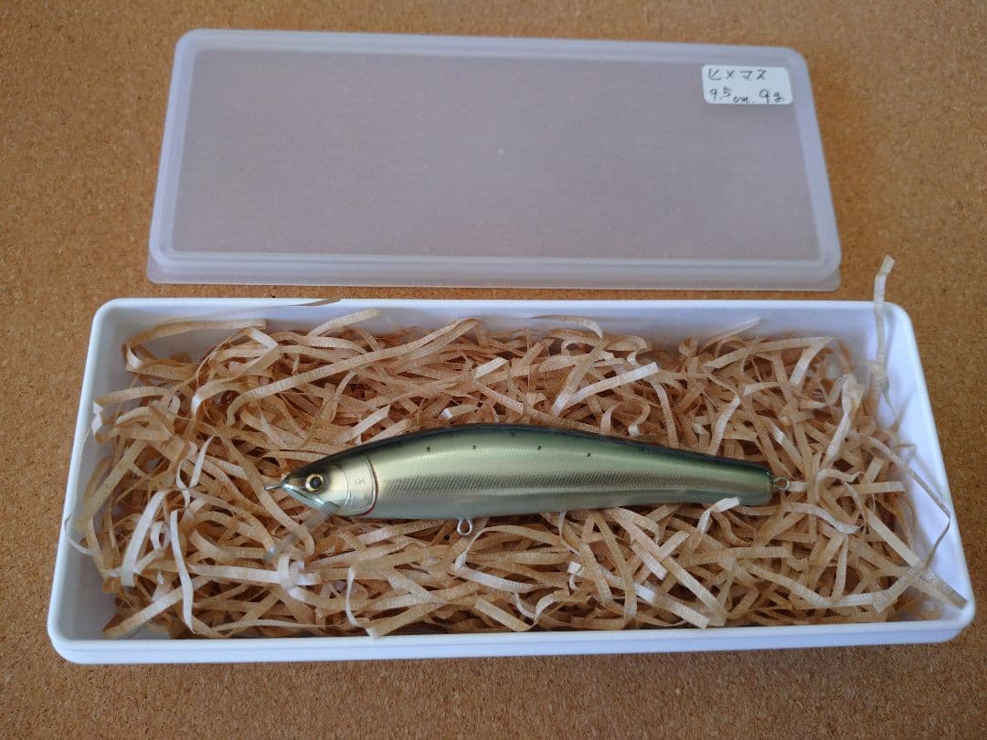 HOT SHOT 故 松本功氏作  ヒメマス 9.5㎝ 9㌘ ハンドメイドミノー