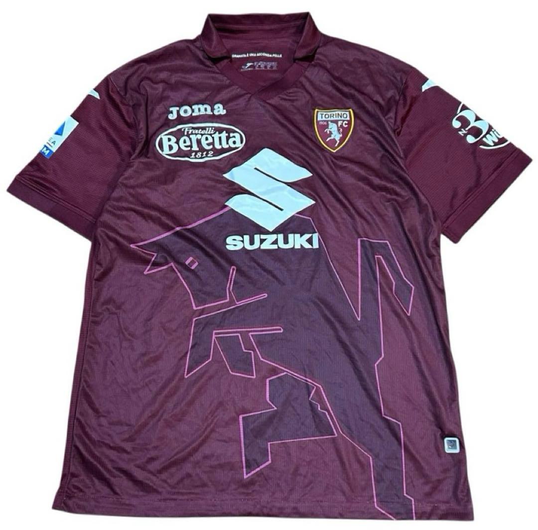 JOMA Camisa Torino 22/23 サッカーシャツ ゲームシャツ