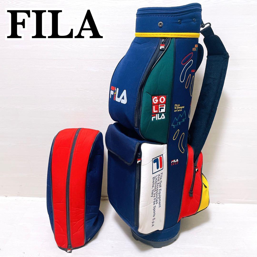 FILA フィラ キャディバッグ 8.5型 3分割 マルチカラー レディース