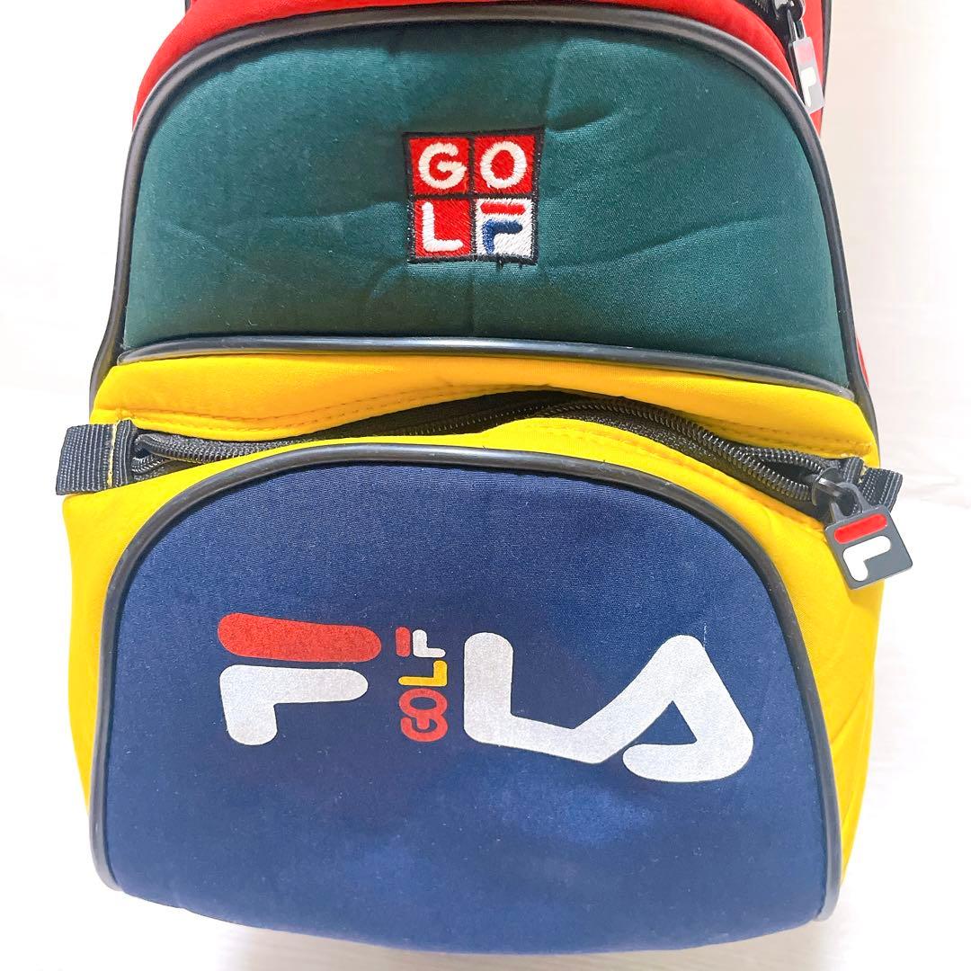 FILA フィラ キャディバッグ 8.5型 3分割 マルチカラー レディース