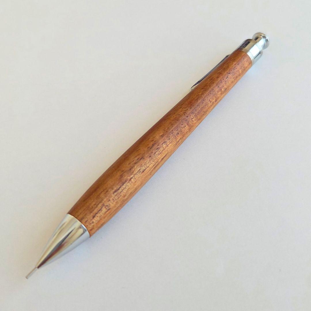 工房楔 ハワイアンコア 縮杢 ペンシル楔 限定樹種 シャープペンシル 0.5mm