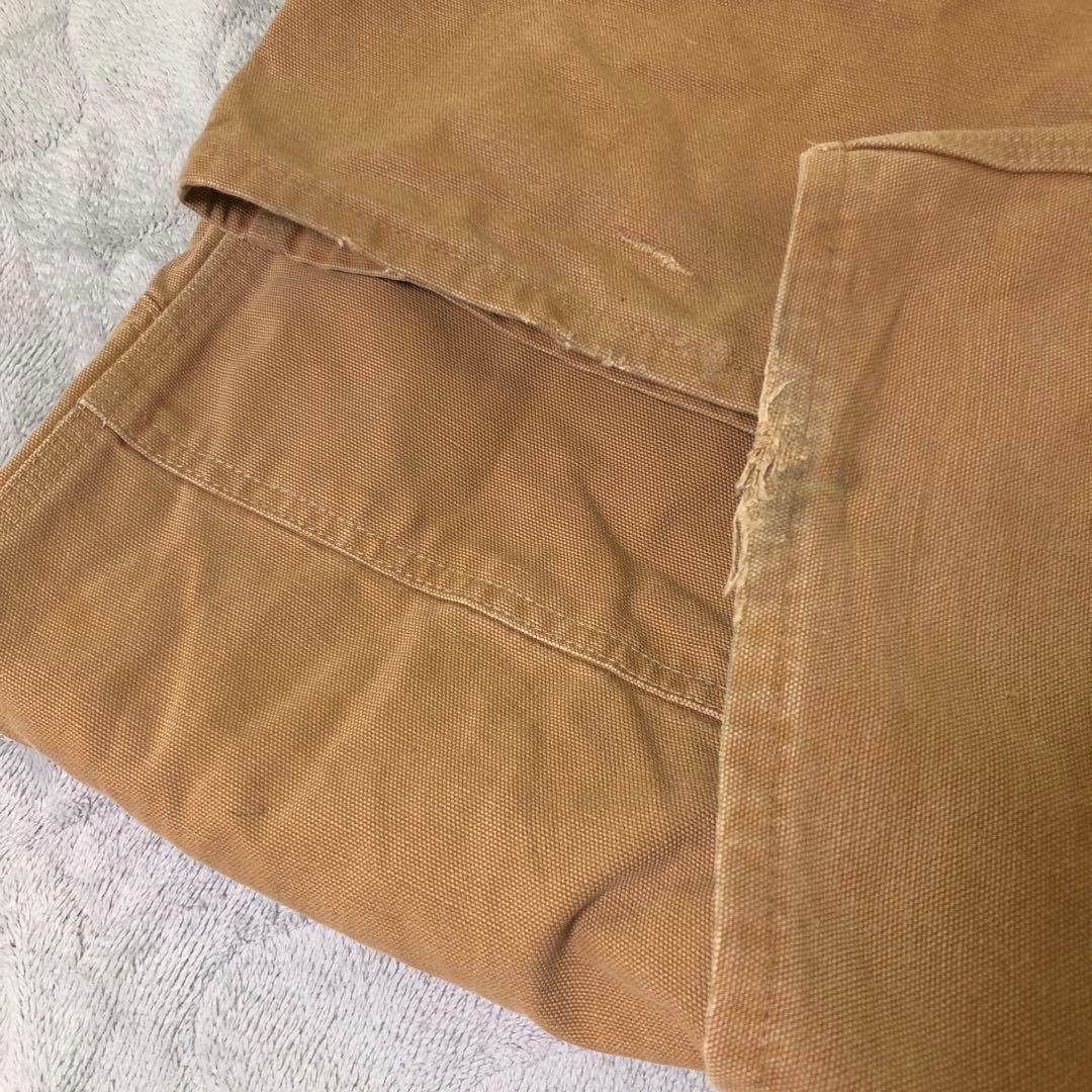Carhartt ダックダブルニー オーバーオール 古着 ビンテージ