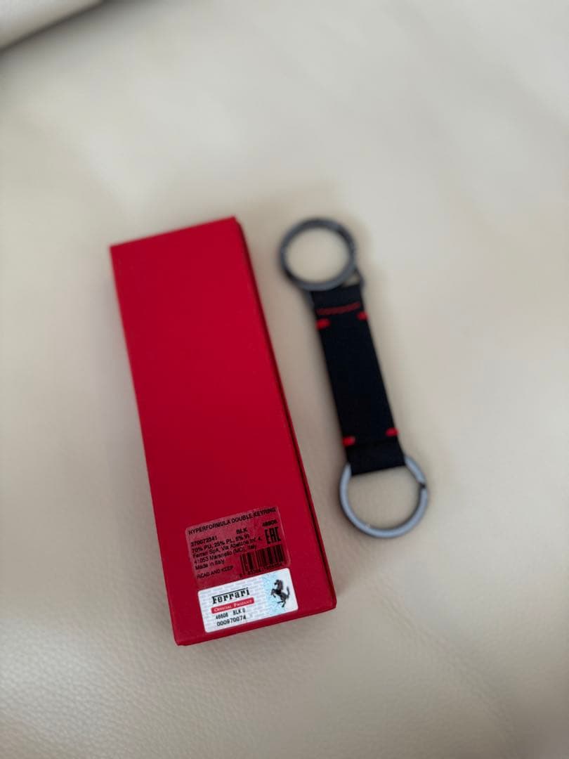 【公式グッズ】フェラーリHYPEPFORMULA DOUBLE KEYRING