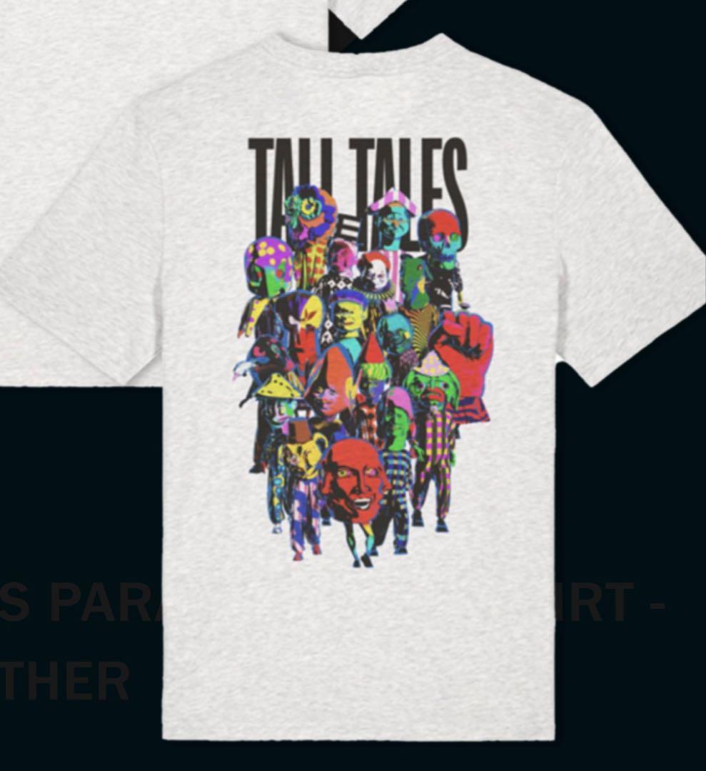トム・ヨーク＆マーク・プリチャードTALL TALES T-SHIRT