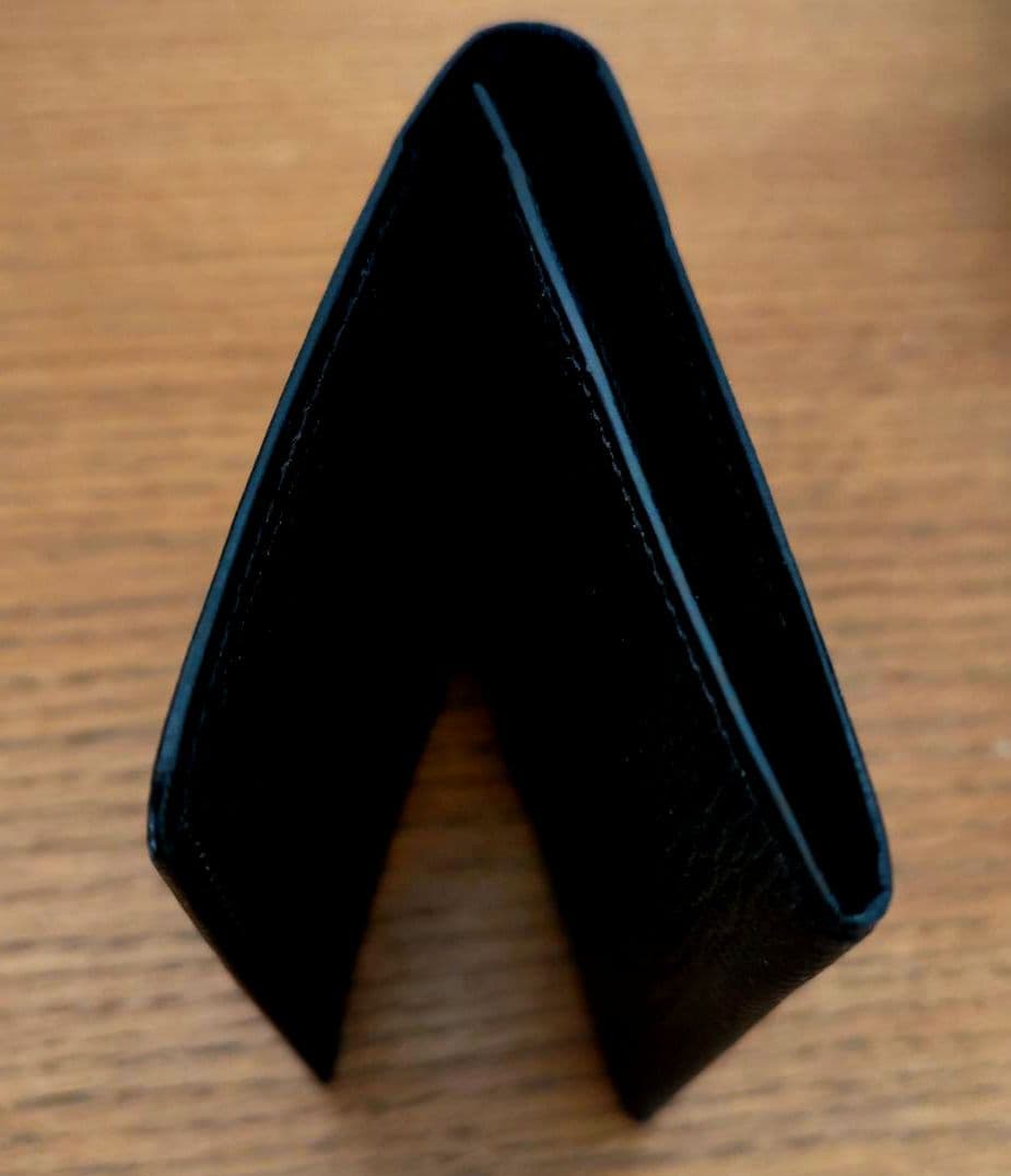 【新品未使用】BURBERRY ブラック レザー 名刺入れ・カード入れ