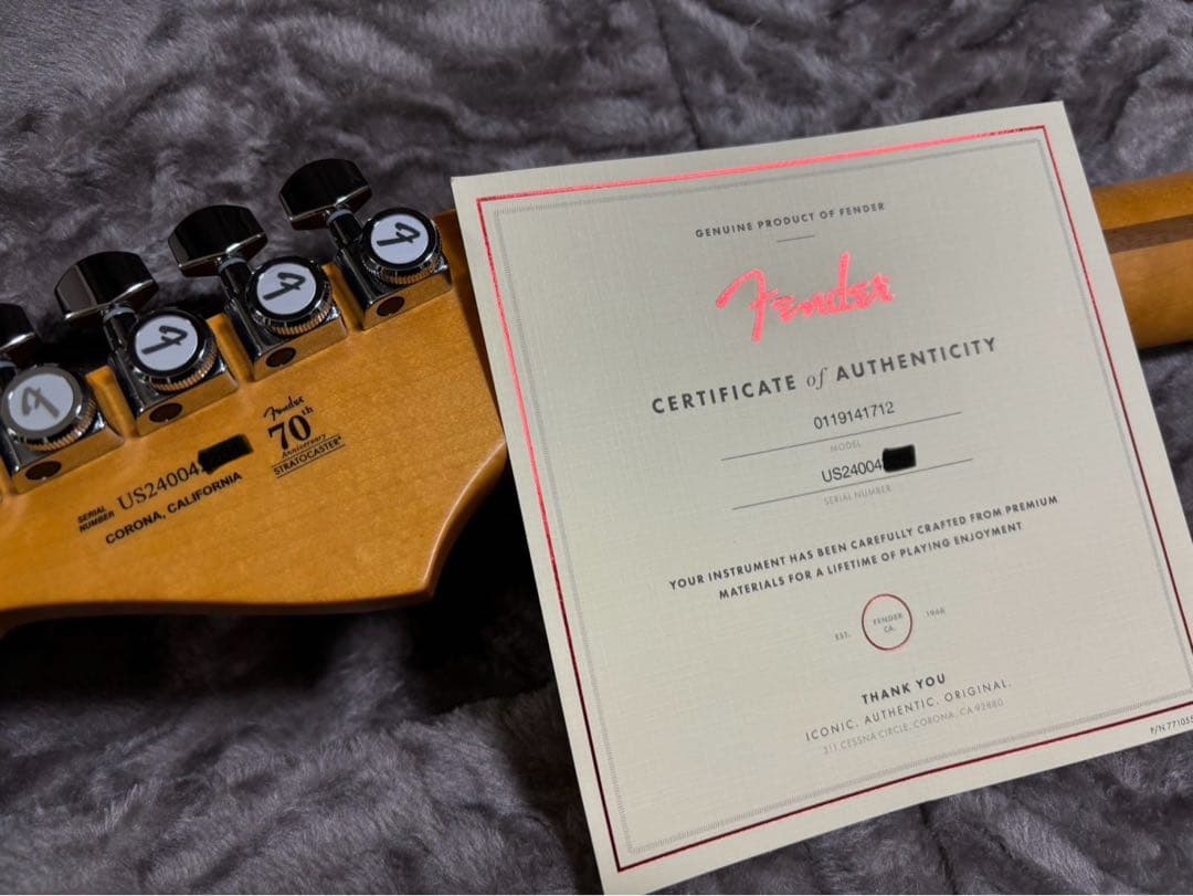 Fender American Ultra II フェンダー　USA 保証付き