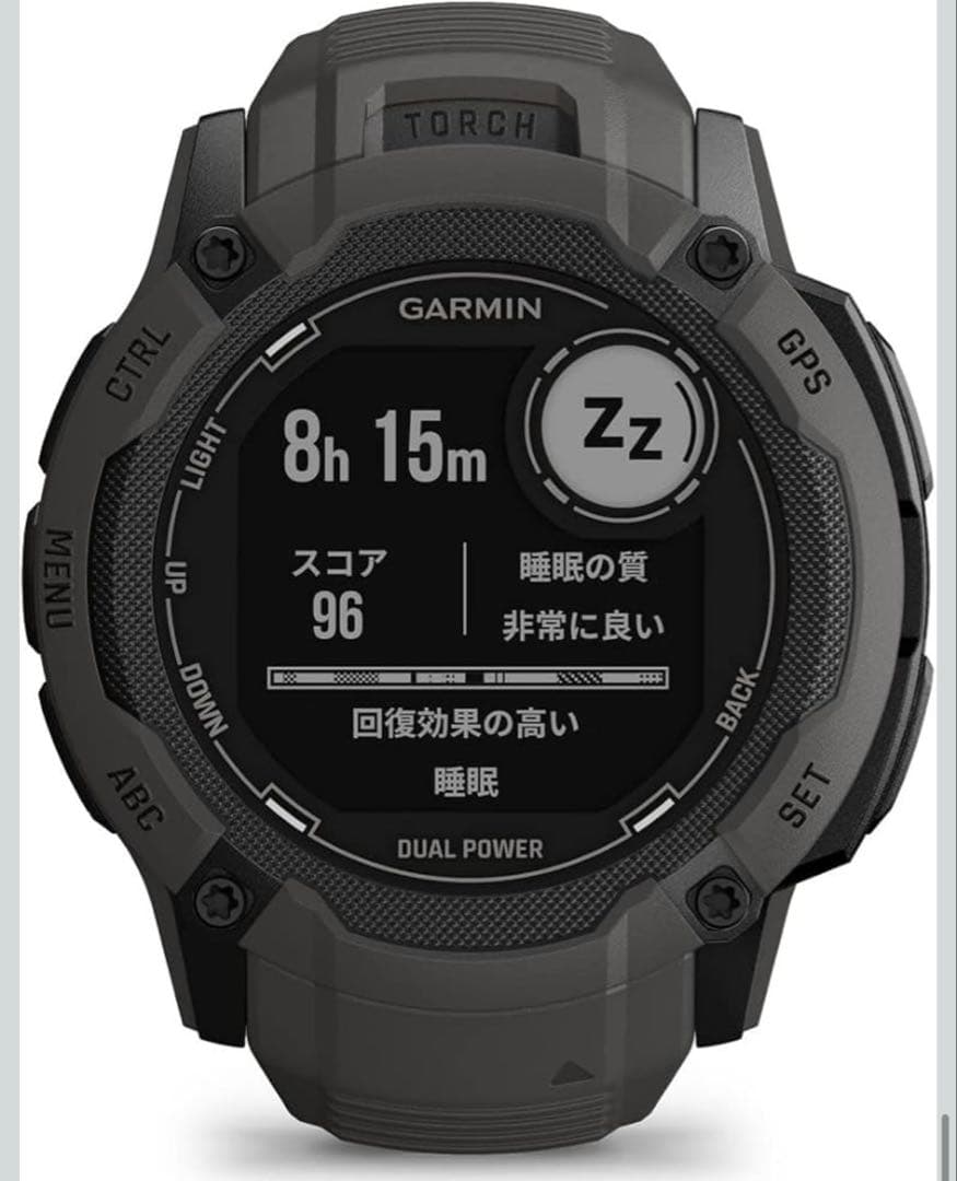GARMIN INSTINCT 2X DUAL POWER ブラック