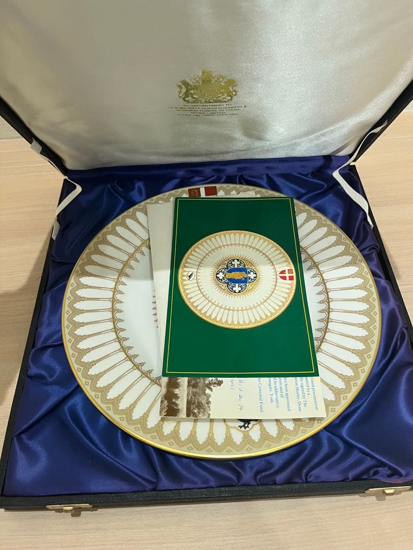 spode ソールズベリー大聖堂限定品プレート　アンティーク　ロイヤル　イギリス