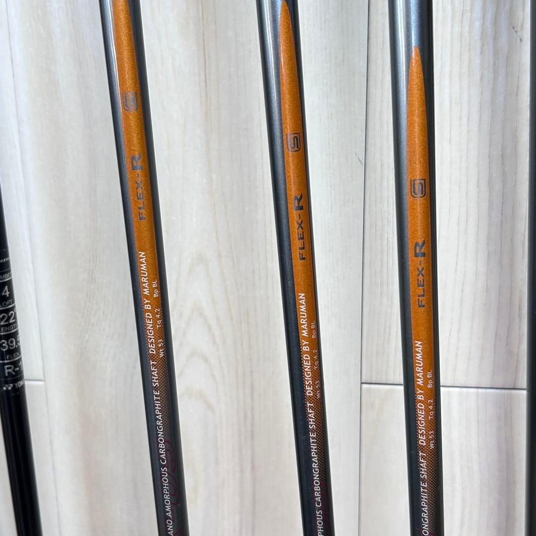 【メンズ右】ヨネックス マルマンNANOV R メンズゴルフセット　初心者