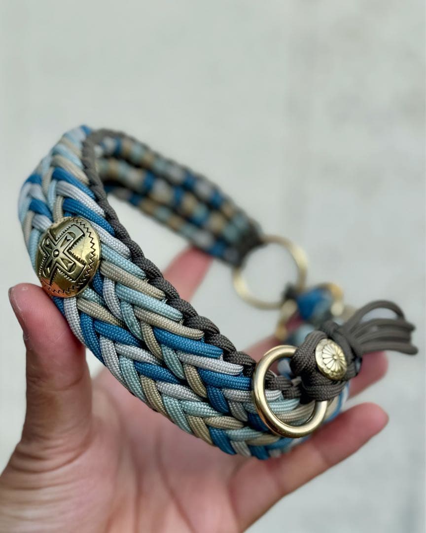 オーダー出品　ハーフチョーク　首輪