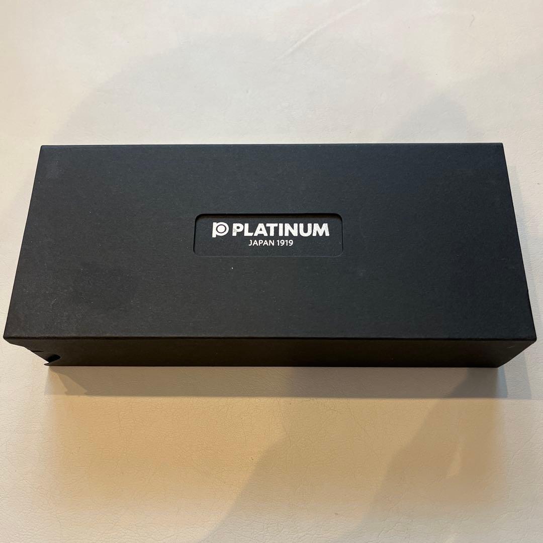 PLATINUM　3776センチュリー　万年筆　専用ケース付き