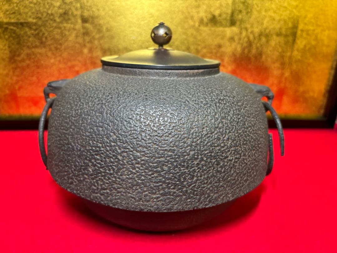 風炉 釜 灰 敷板 釜敷瓦 茶道具