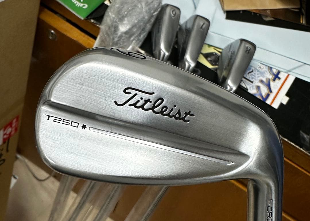 未使用 タイトリスト T250 ハイローンチ S200 アイアンセット 6-9P