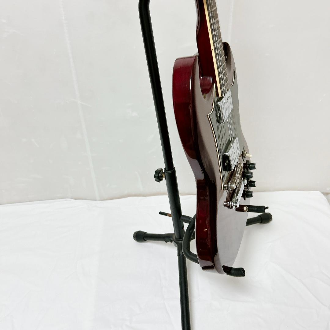 美品 Founder ファウンダー SG ビザールギター 日本製 チェリーレッド