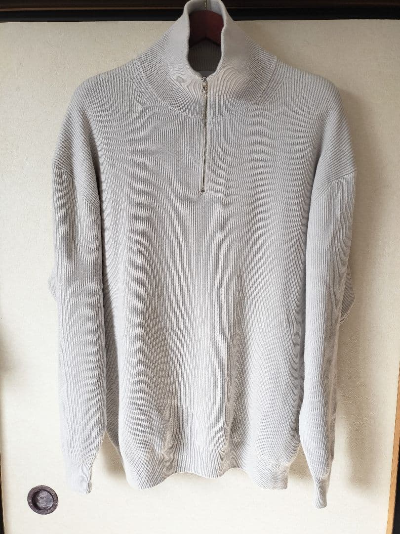 Graphpaper　22AW ハーフジップニット　sizeフリー