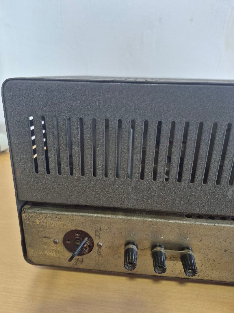 リ*ア様 TORIO 真空管式受信機 トランシーバー 9R-59 通電○　ジャン